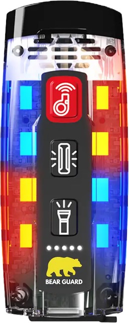 ファシル   ベアーガードに期待 光と音でクマを遠ざける